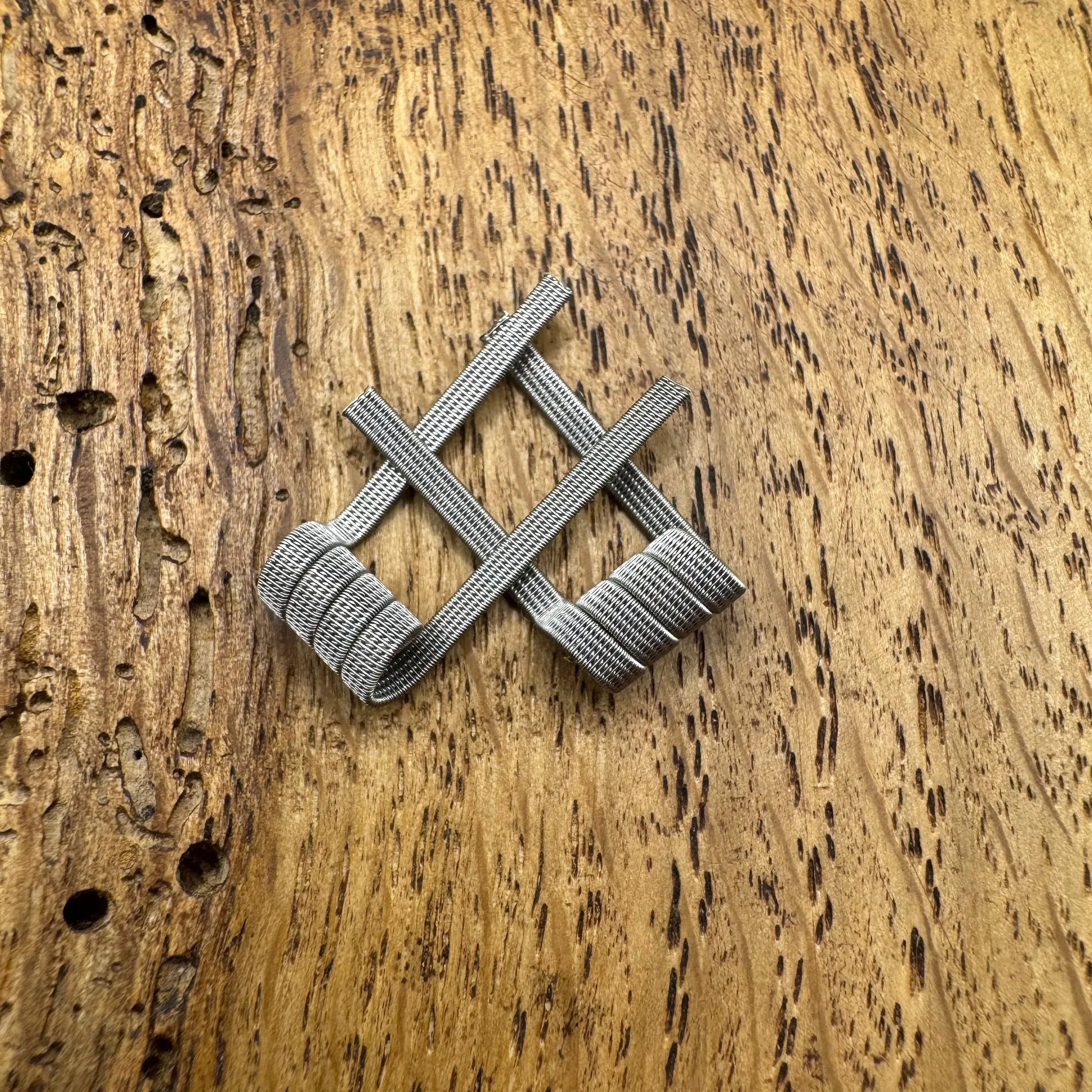 Ohmz Coils 0.08 4 Core Staggered Fused Claptons Ni90 for Rebuildable vape device