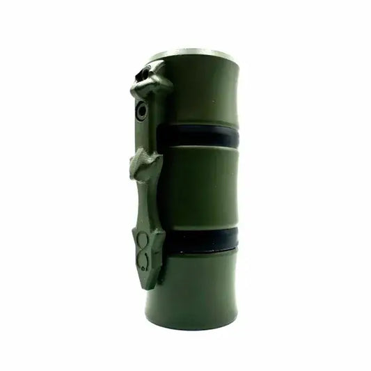 Axis 21700 Mech Tube Vape Mod by Infinite Modz, limited edition, solid brass with military matte finish, only one in UK.