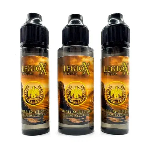 Aureum Caramel Custard ELiquid by LegioX. Collection image