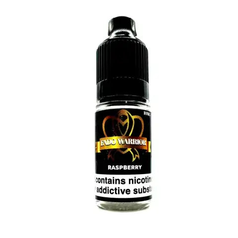Endo Warrior Raspberry Nic Salts E-Liquid 10ml Bottle, Vapouround Award Winner, UK Made, 10mg or 20mg Nicotine Salt.