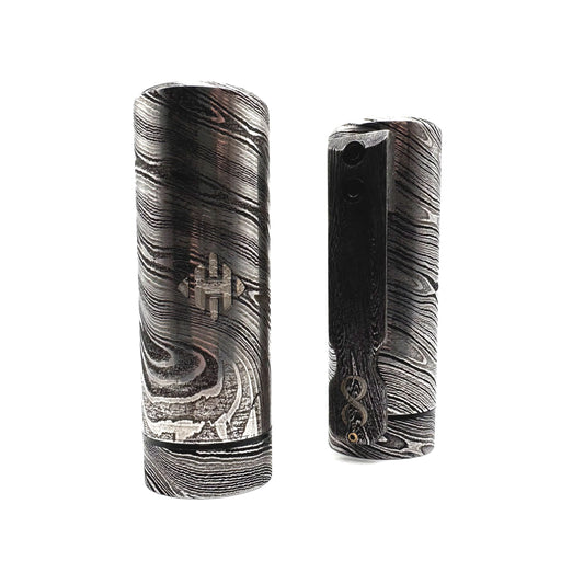 Damascus Steel Hydra - 21700 Mech Tube | Infinite Modz