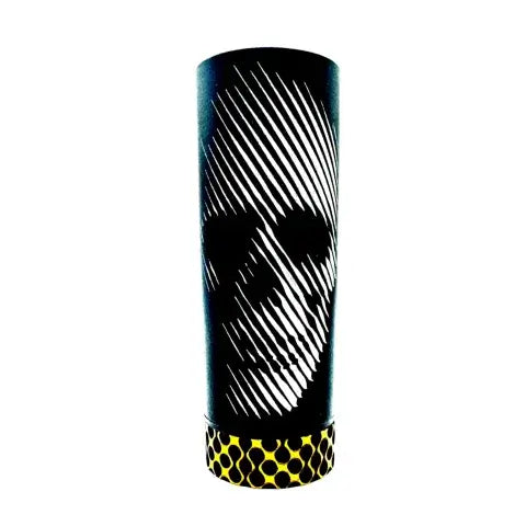 Hydra 21700 Mech Tube Mod by Infinite Modz with skull design, 25mm diameter, exclusive to LegioX, handcrafted vaping device.