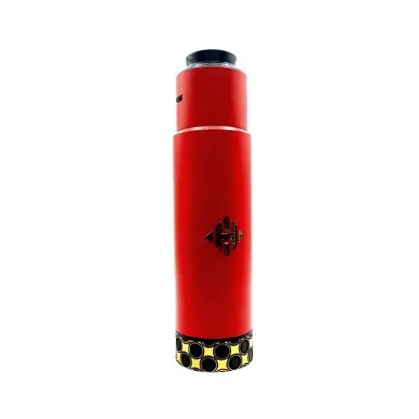 Red Hydra 21700 Mech Tube by Infinite Modz, exclusive to LegioX, 25mm diameter, handmade design with innovative features.