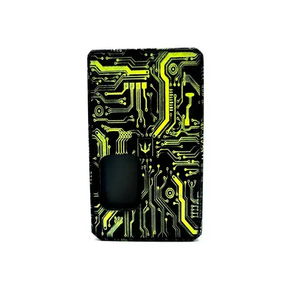 Magnus 21700 Mech Squonk Mod with circuit design by Infinite Modz featuring unique and handcrafted appearance for vapers.
