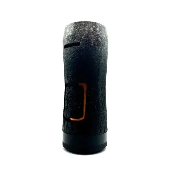 Orion 28mm Mech Vape Tube 21700 by Infinite Modz in black, handcrafted design, mechanical vaping mod.