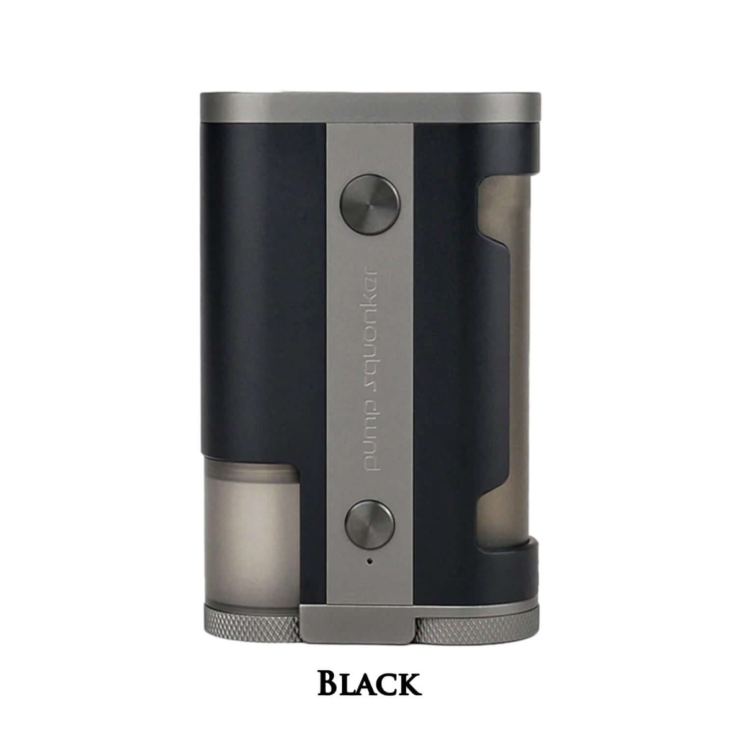 Pump Squonker in Black. Squonk Vape Mod by Dovpo X Across at LegioX Vape UK