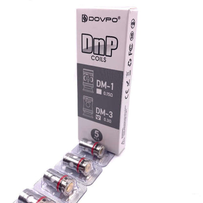 Dovpo DNP Coils. 0.3 Resistance. Mesh Coil. Pack of 5. LegioX Vape UK